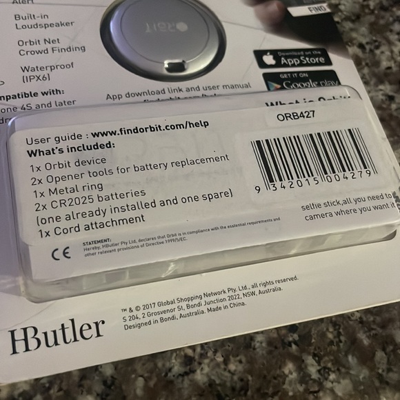 Orbit ORB427 Orbit Key Bluetooth Tracker (Silver) - Picture 4 of 5